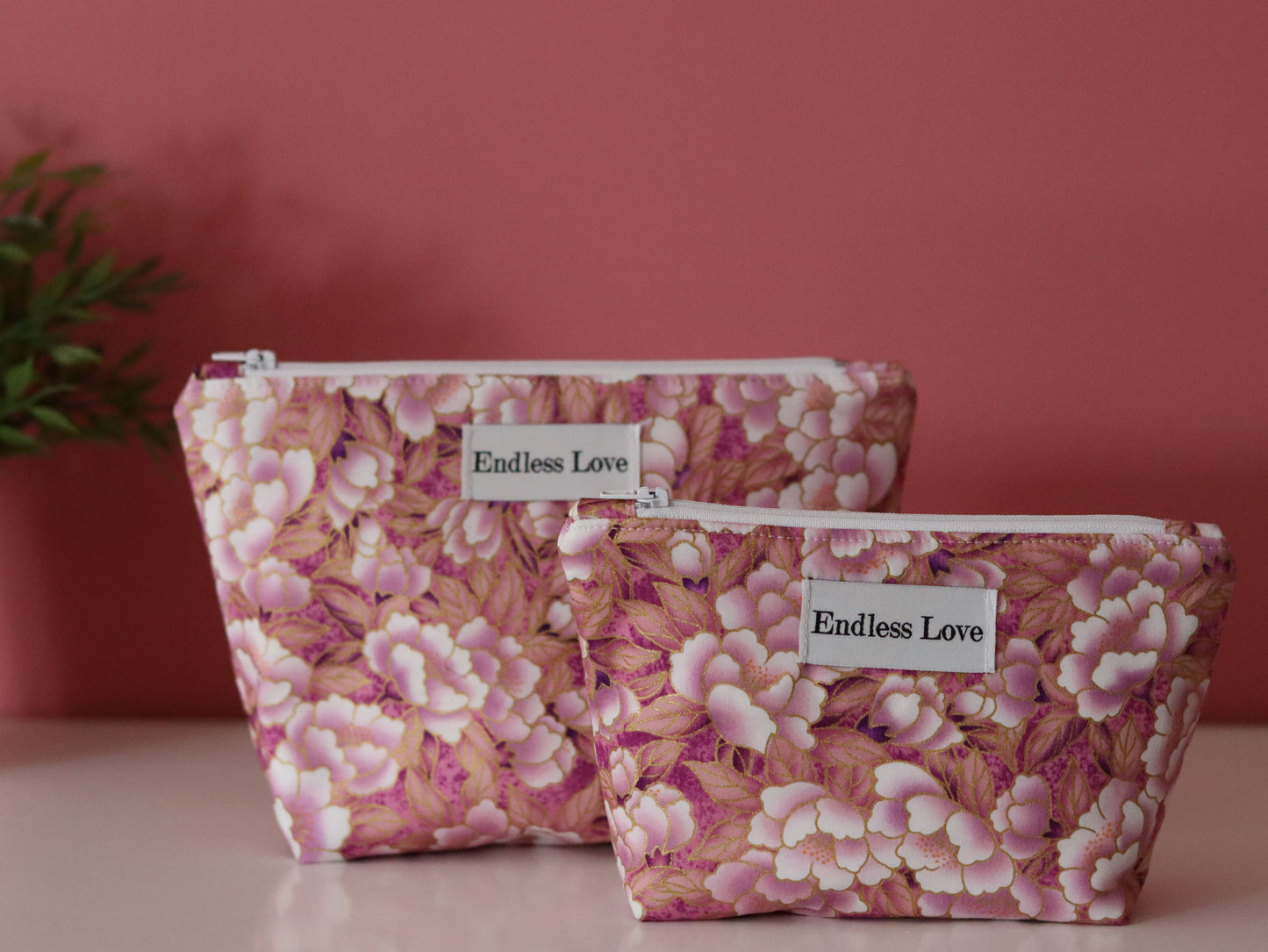 Make-up bag Fiori di pesco